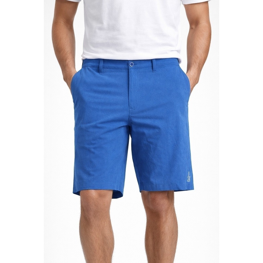 Eddie Bauer Amphib Cargo Shorts Classic Fit Blue Mens size 38 $75